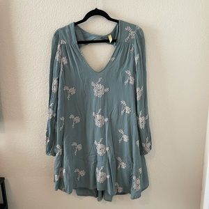 Free people embroidered dress